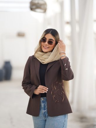 مانتو کتی گلدوزی لینن 22